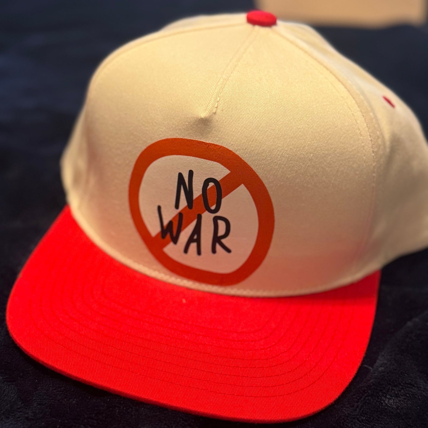 NO WAR SNAPBACK