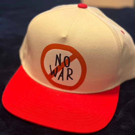 NO WAR SNAPBACK