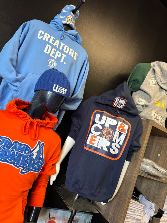 CUSTOM LOGO PULLOVER HOODIES