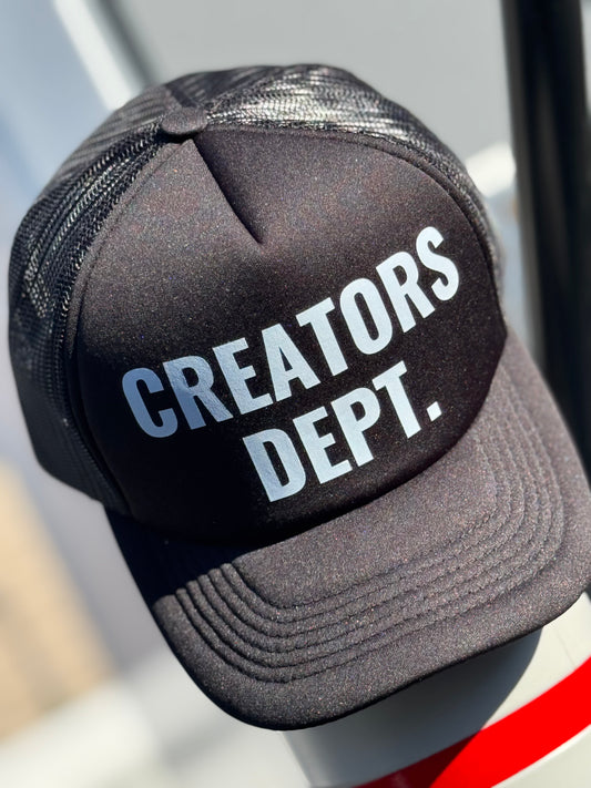 CREATORS DEPT TEAM TRUCKER HAT
